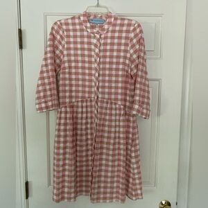 Checkered Tuckernuck Mini Dress